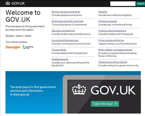 Welcome to GOV.UK.